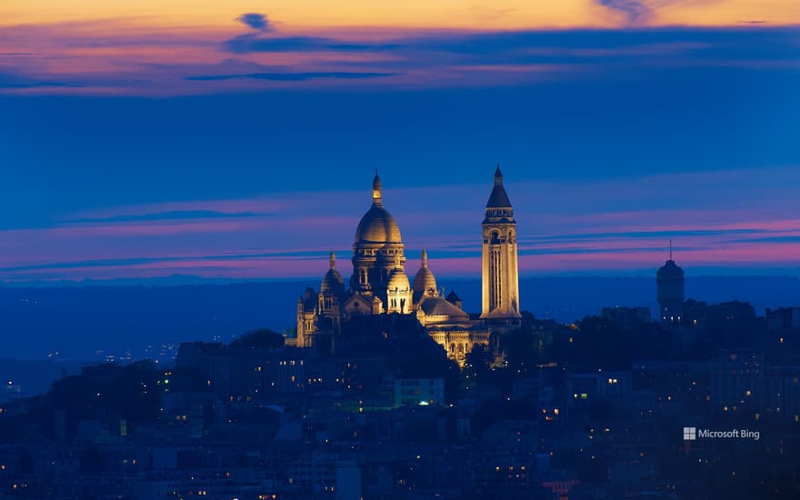 Montmartre and Sacre Cœur, Paris, France