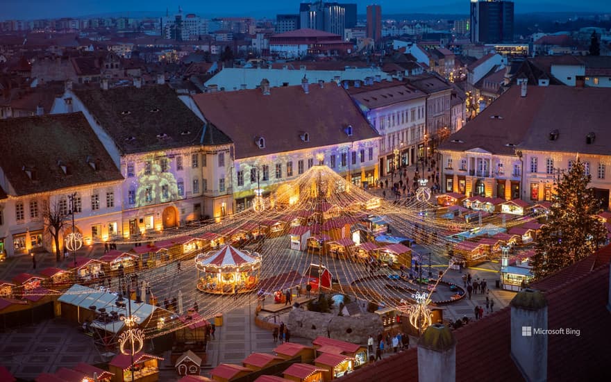 Sibiu Christmas Market, Romania